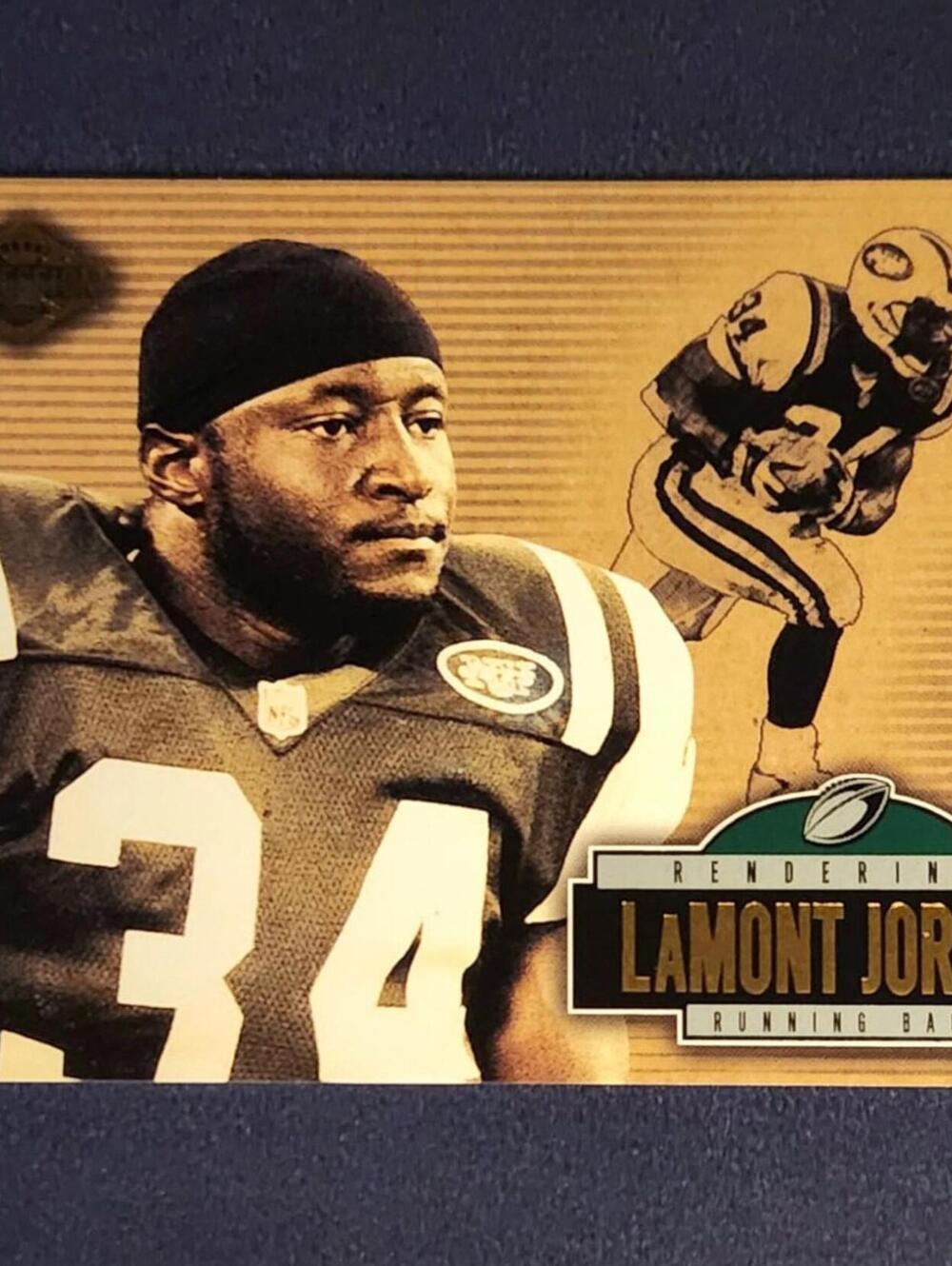 2001 Pacific Impressions Renderings #13 LaMont Jordan